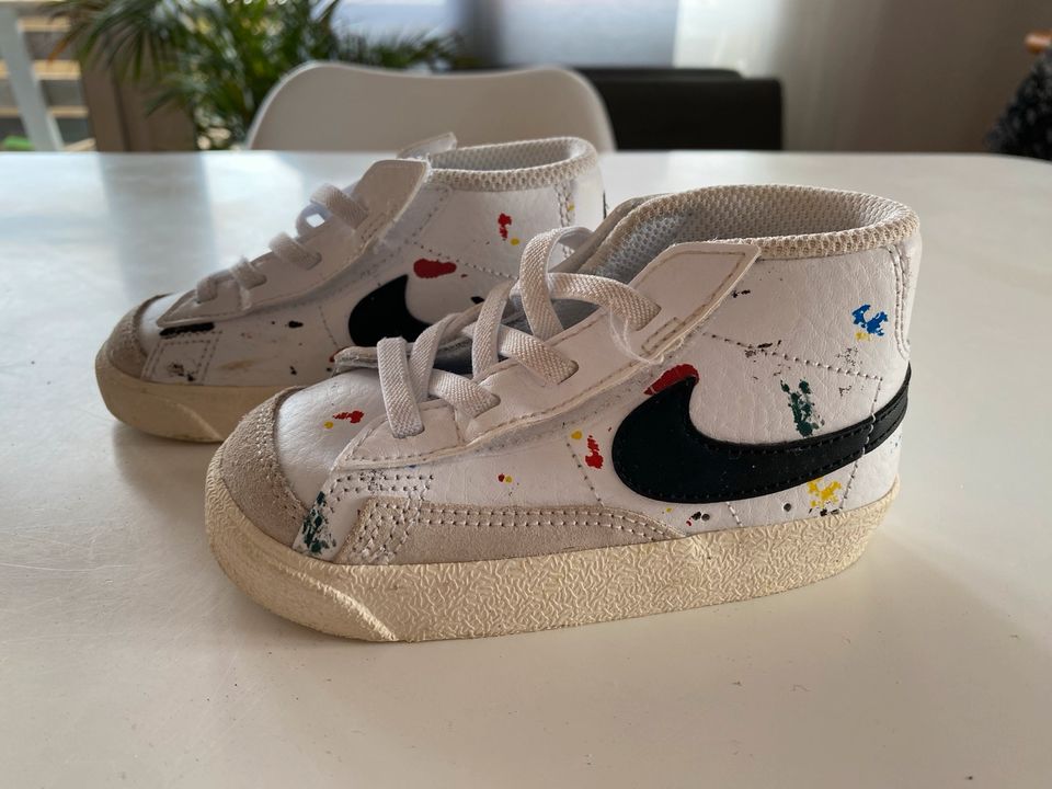Nike Blazer mid 77 Kids Kinder Schuhe Sneaker Turnschuhe Wie Neu in Rielasingen-Worblingen