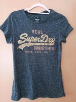 T- Shirt  mit  goldenen Schriftzug von  Superdry Nordrhein-Westfalen - Unna Vorschau