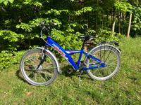 Germatec: Fahrrad Kinder blau 24 Zoll / 3-Gang / wenig gefahren Dresden - Loschwitz Vorschau