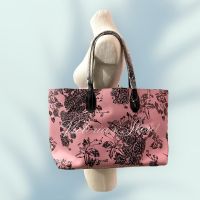 Victorias Secret Tasche Henkeltasche Shopper rosa Blumen Brandenburg - Potsdam Vorschau