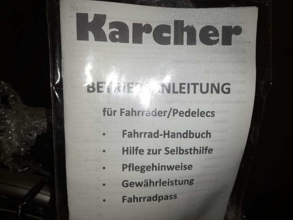 Karcher 28 Alu-City Dual 7-Gang  Damen E-Bike Tiefeinsteiger in Vetschau
