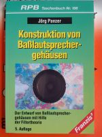 Buch - Konstruktion von Baßlautsprechergehäusen Bayern - Bergheim Vorschau