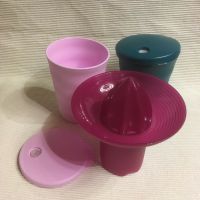 Tupperware Set  Zitronen -Saftpresse /Trinkbecher  neuwertig Freiburg im Breisgau - March Vorschau