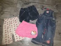 Set:kurze hello kitty68,kurze Jeans 80,7/8 Hose in 68,Latzhose 74 Rheinland-Pfalz - Burgschwalbach Vorschau