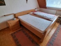 Doppelt Bett Ehebett mit zwei Nachtschränken Niedersachsen - Bissendorf Vorschau