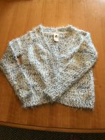 flauschige Strickjacke Gr. 122, blau-weiss Bayern - Tutzing Vorschau