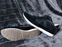 Schwarze Geox Sneaker Textil Lack Veloursleder weiße Sohle Nordrhein-Westfalen - Uedem Vorschau