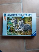 Ravensburger Puzzle  Weiße Raubkatze Thüringen - Stadtlengsfeld Vorschau