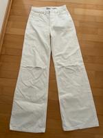 Neuwertige Bershka Wide Leg 36 weiß Hessen - Neu-Anspach Vorschau