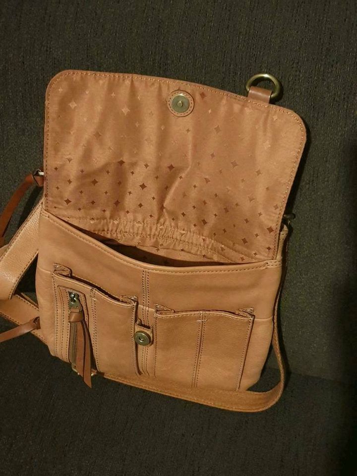 Fossil Handtasche Umhängetasche Leder braun in Hamburg