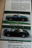 Vergleich: Alfa Spider 2.0 gegen Fiat 124 Spider Pininfarina 1993 Nordrhein-Westfalen - Leverkusen Vorschau