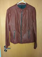 Jacke Gr. 46 Kunstleder bordeaux weinrot Rheinland-Pfalz - Adenau Vorschau
