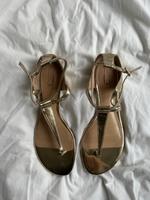 Aldo Sandalen, Gold, Größe 39 Frankfurt am Main - Bornheim Vorschau