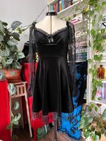 Killstar Velvet Samt Spitze Kleid Gothic Punk y2k coquett Lolita Mecklenburg-Vorpommern - Greifswald Vorschau