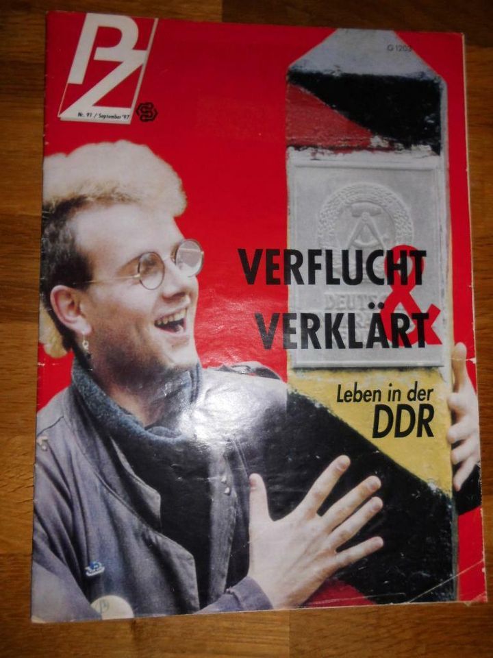 PZ  aus 09.1997 - Thema: Verflucht & verklärt, Leben in der DDR in Lübeck