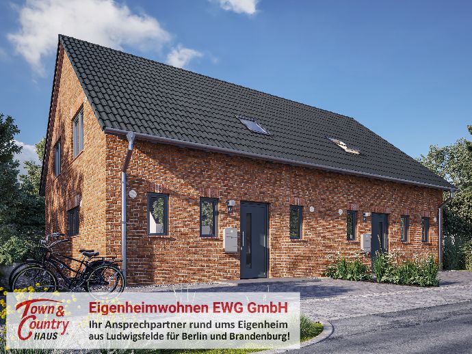 Neubau von 2 Doppelhaushälften in Hoppegarten in Hoppegarten