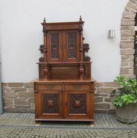 antiker Buffetschrank Schrank Gründerzeit 1880 Nußbaum Nordrhein-Westfalen - Lünen Vorschau