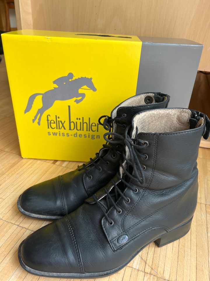 Echtleder Stiefelette Reitstiefelette Torino Felix Bühler, Gr. 38 in Nürnberg (Mittelfr)