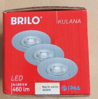Brilo LED Einbauleuchten-Set 3-tlg Niedersachsen - Melle Vorschau