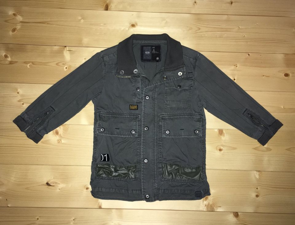 G-Star Pittsburg Army kurze Sommer Jacke 3/4-Ärmel oliv XS 32 34 in Mandelbachtal