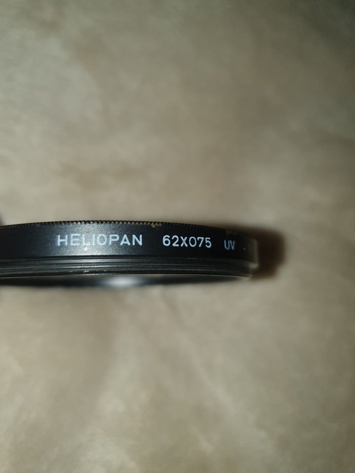 HELIOPAN Filter 62x075 UV -0 in Rosenheim