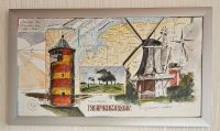 Collage Aquarell "Ostfriesland Krummhörn Greetsiel Pilsum" sign. Niedersachsen - Zetel Vorschau