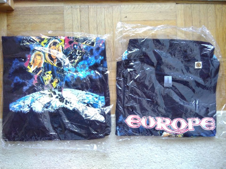 2 Europe T- Shirts "The final Countdown"  *neu* /   2 x T - Shirt in Hamburg