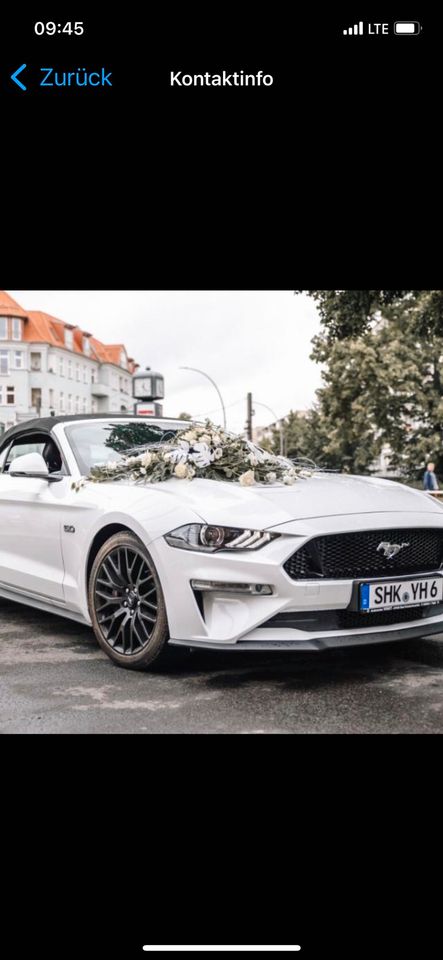 Ford Mustang GT Cabrio mieten , Hochzeit, V8 , Sportwagen in Großbeeren