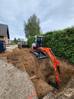 Mieten -Bagger Minibagger Kettenbagger Kubota 2,6t Erdarbeiten Brandenburg - Brieselang Vorschau