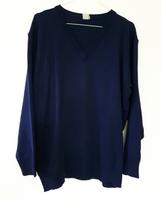 Herren Langarm Strickpullover mit V-Ausschnitt blau - Gr. 96/100 Nordrhein-Westfalen - Lengerich Vorschau