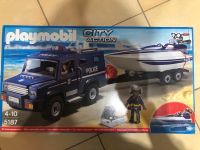 PLAYMOBIL 5187 komplett Polizei-Truck mit Speedboot Nordrhein-Westfalen - Rhede Vorschau