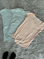 ⭐️ H&M MAMA 3x T-Shirt mint orange apricot transparent M basic Bayern - Memmingen Vorschau