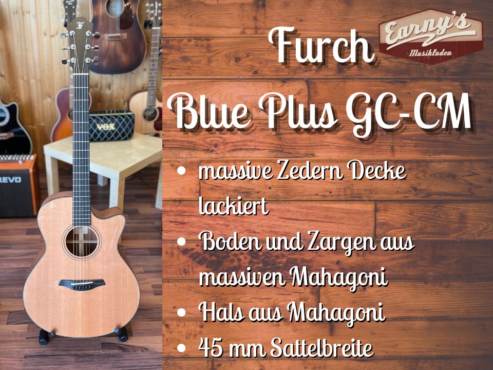 Furch Blue Plus Gc-CM Westerngitarre in Nordrhein-Westfalen - Witten |  Musikinstrumente und Zubehör gebraucht kaufen | eBay Kleinanzeigen ist  jetzt Kleinanzeigen