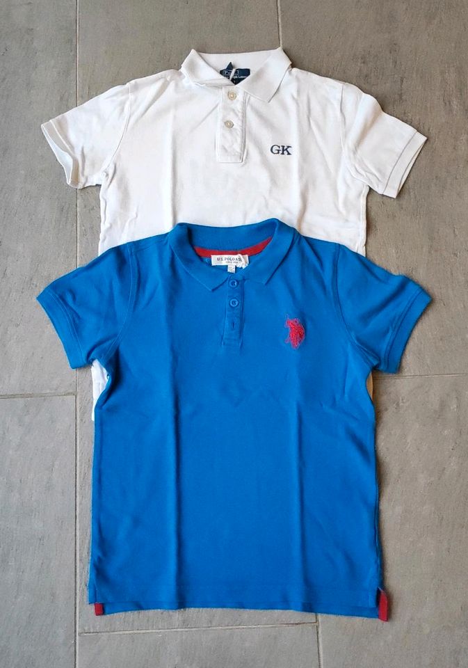 Top Polo Shirts, Ralph Lauren, Polo Sport, Gr 122,128,7,blau weiß in Renchen