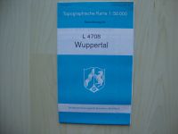 Topographische Karte Wuppertal L 4708 Baden-Württemberg - Kirchheim unter Teck Vorschau