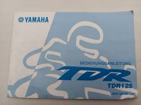 Org.Yamaha Bedienungsanleitung Handbuch TDR125 TDR 125 Nordrhein-Westfalen - Neuss Vorschau