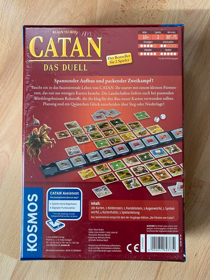 CATAN das Duell (Kartenspiel für 2) in Lüneburg