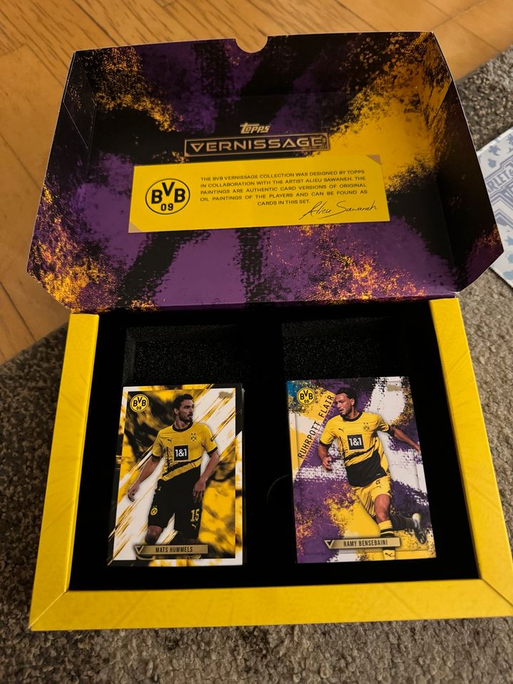 Topps Vernissage bvb box mit 34 Karten in Bamberg