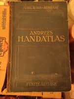 Antiker Atlas Jugendstil - Andrees Handatlas Jubiläumsausgabe Bayern - Lehrberg Vorschau