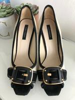 Zara # Peeptoes # Pumps # High Heels # beige - schwarz # Gr.40 Bayern - Germering Vorschau