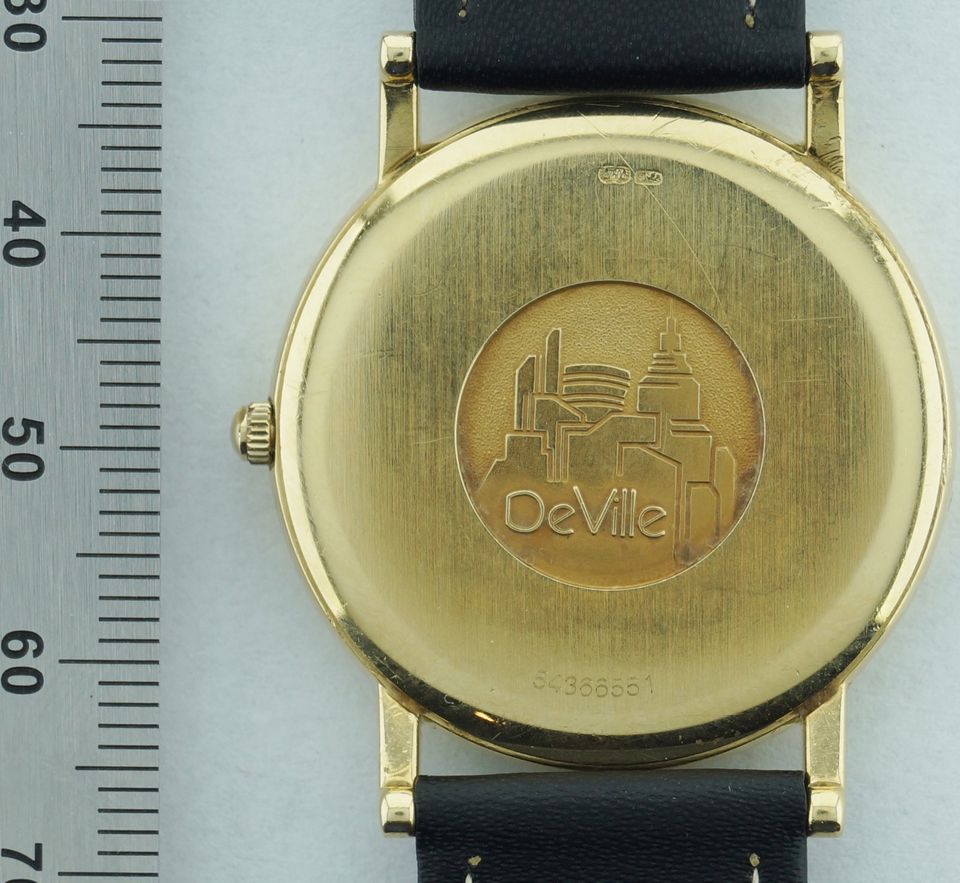 Armbanduhr Omega De Ville Gold 750, Omegauhr, Golduhr, Herrenuhr in Friedelsheim