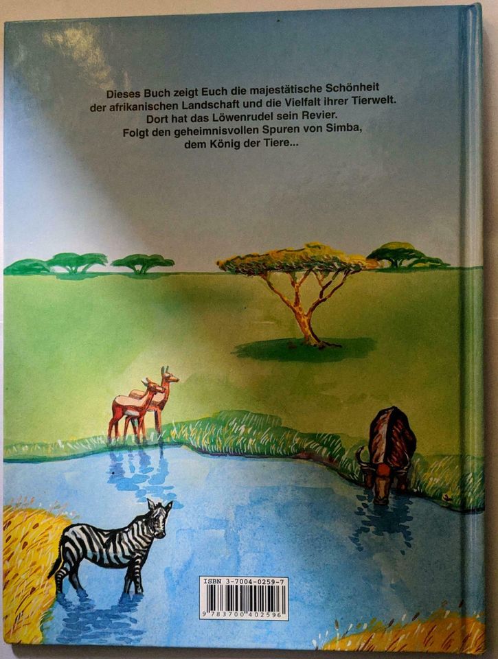 "Simbas Löwenkinder" Aufgewachsen in der Wildnis ISBN 3700402597 in Langenfeld Eifel