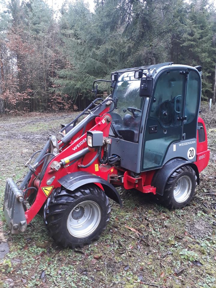 Weidemann 1280 Hoflader Bj.15 Großer Motor 24,4KW Radlader Wacker in Schwäbisch Hall