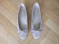 TOP! Schuhe Ballerinas von ✨GABOR✨ nude Gr. 40 Lackleder Niedersachsen - Oldenburg Vorschau