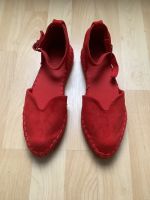 Espadrilles Sandalen Riemchenschuhe rot Gr. 38 NEU Baden-Württemberg - Metzingen Vorschau