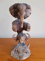 Holzfigur * Kunst * Afrika * Elefant Büffel Nashorn Gepard Schleswig-Holstein - Eckernförde Vorschau