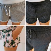 Shorts Zara M Sweatpants grau anthrazit schwarz rosa Palmen Print Niedersachsen - Oldenburg Vorschau