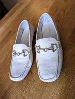 Geox Mokassin Damenschuhe Leder weiß Gr. 38 Hamburg Barmbek - Hamburg Barmbek-Süd  Vorschau