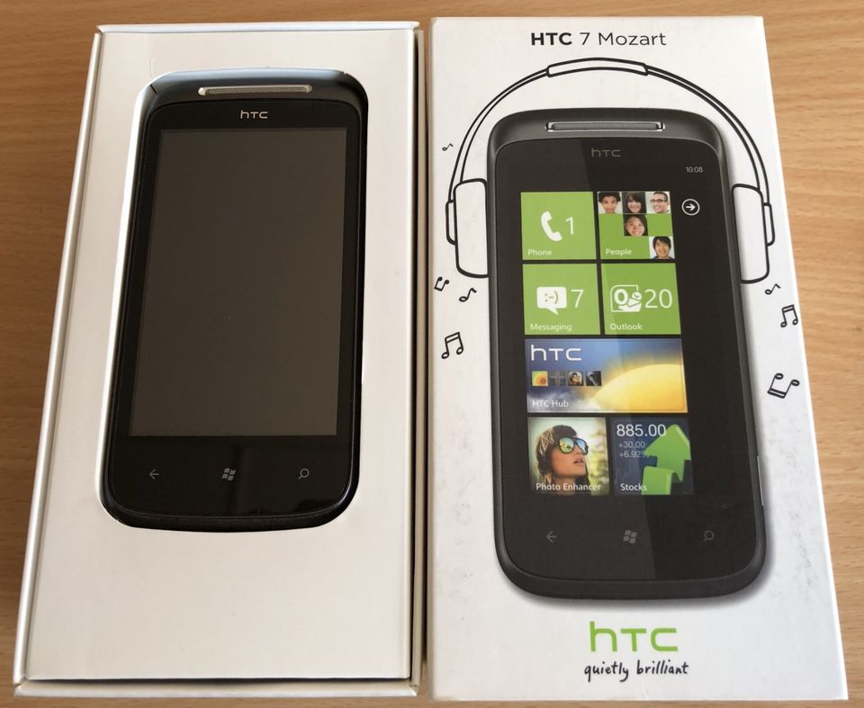 Windows Phone HTC 7 Mozart 16GB + OVP in Freising