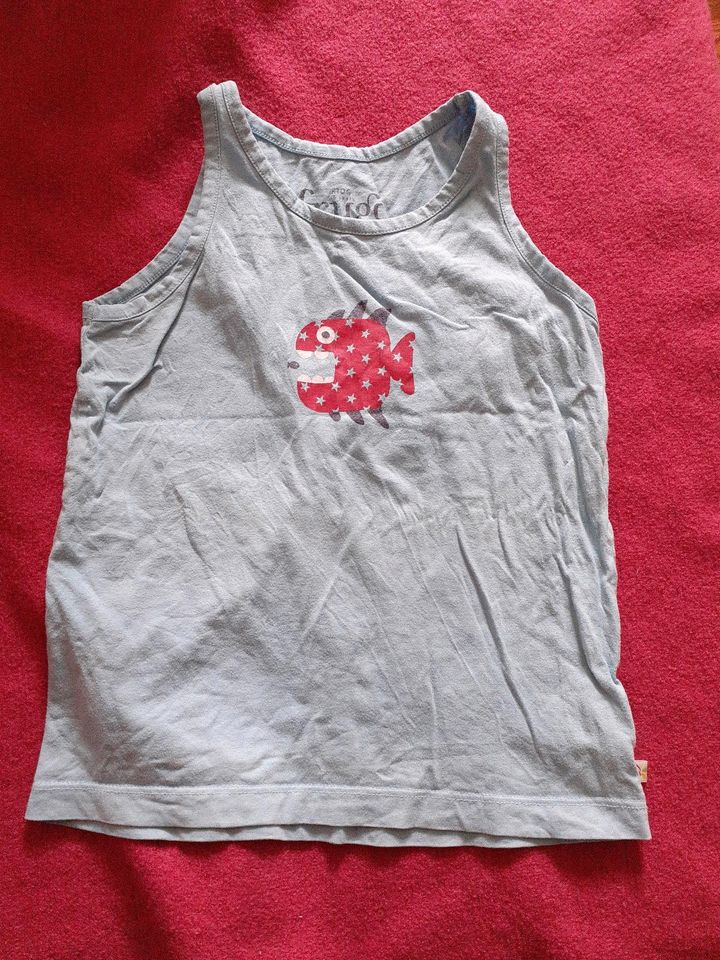 Frugi Unterhemd Shirt Tanktop 110/116 bio Fisch in Berlin